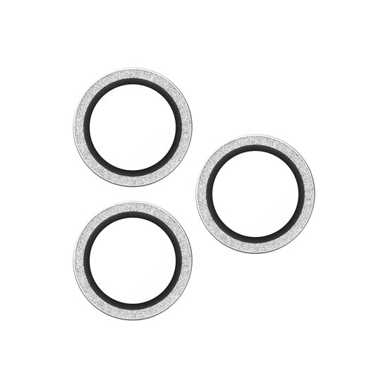 PanzerGlass® Hoops® Glitter Silver Camera Lens Protector iPhone 17 Pro / iPhone 17 Pro Max