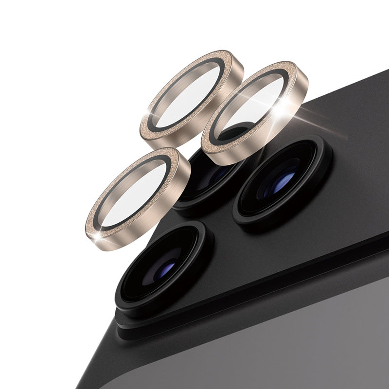 PanzerGlass® Hoops® Camera Lens Protector  iPhone 18 Pro / Pro Max Glitter Gold