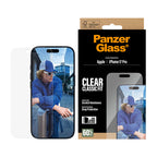 PanzerGlass® Protection d'écran Classic Fit w. EasyAligner iPhone 17 Pro