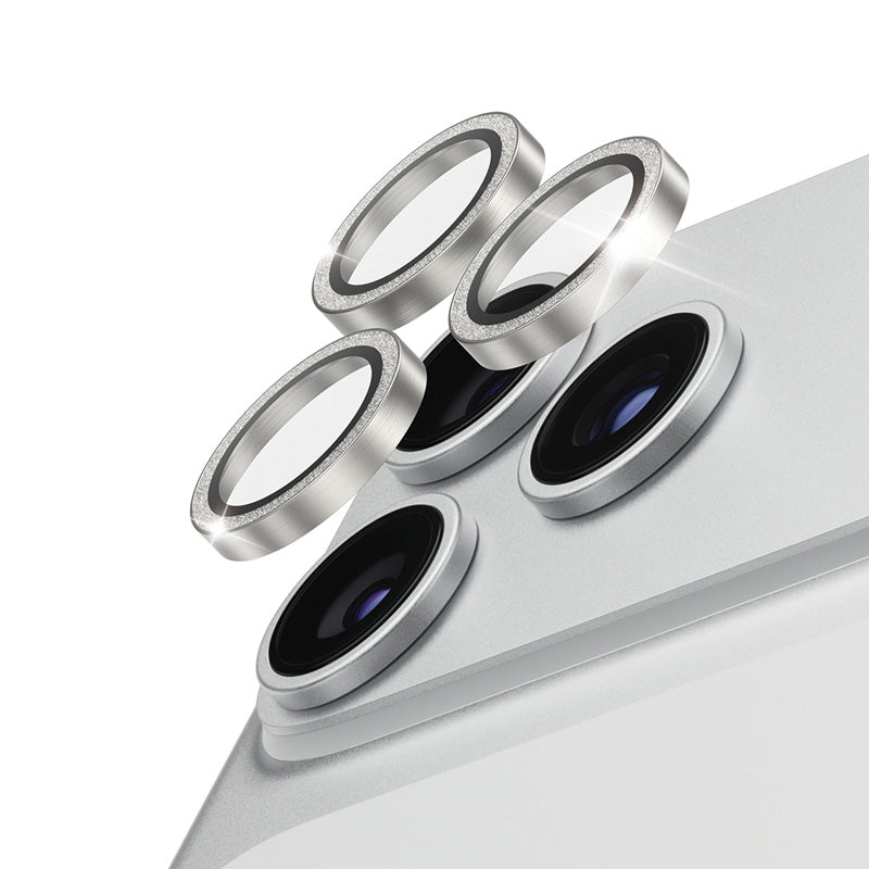 PanzerGlass® Hoops® Camera Lens Protector  iPhone 18 Pro / Pro Max Glitter Silver