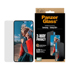 PanzerGlass® 2-Way Privacy Protection d'écran Ultra-Wide Fit w. EasyAligner Samsung S26 Plus