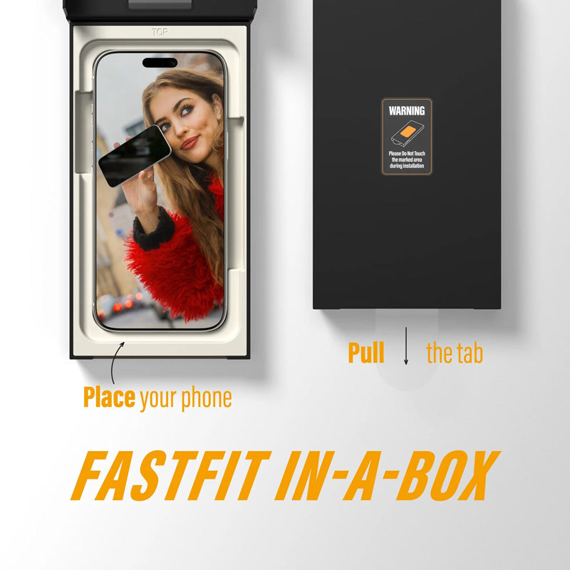 PanzerGlass® Privacy Protection d'écran Ultra- Wide Fit w.Fastfit in-a-box iPhone 17 Pro