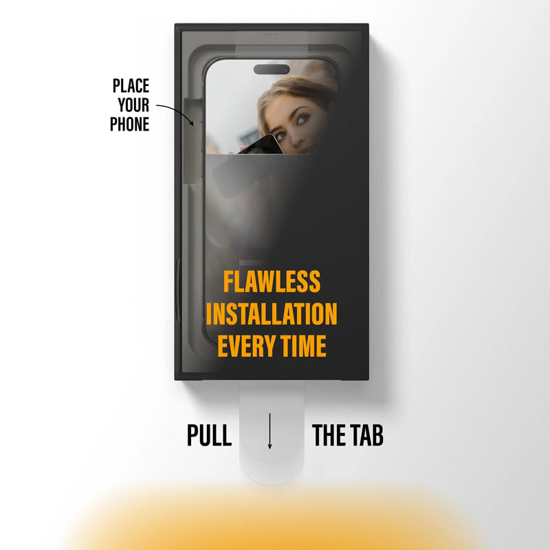 PanzerGlass® Privacy Protection d'écran Ultra- Wide Fit w.Fastfit in-a-box iPhone 17 Pro