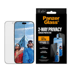 PanzerGlass® 2-Way Privacy Protection d'écran Ultra-Wide Fit w. EasyAligner iPhone 18 Pro