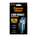 PanzerGlass® 2-Way Privacy Protection d'écran Ultra-Wide Fit w. EasyAligner iPhone 18 Pro