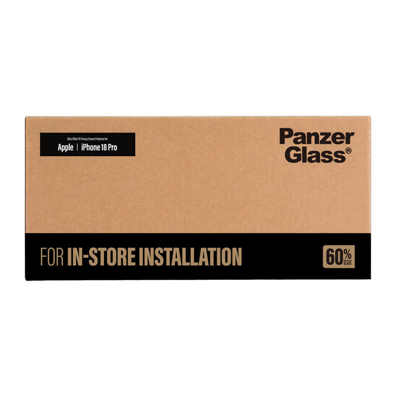 PanzerGlass® 2-Way Privacy Ultra-Wide Fit  iPhone 18 Pro, FASTFIT