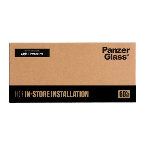 PanzerGlass® 2-Way Privacy Ultra-Wide Fit  iPhone 18 Pro, FASTFIT