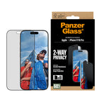 PanzerGlass® Privacy Protection d'écran Ultra- Wide Fit w. EasyAligner iPhone 17