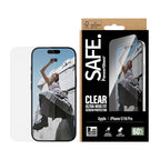 SAFE. by PanzerGlass® Protection d'écran Ultra- Wide Fit w. EasyAligner iPhone 17