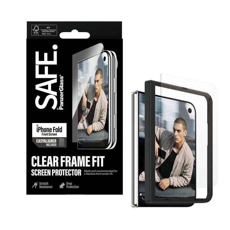 SAFE. by PanzerGlass® Protection d'écran secondaire Ultra-Wide Fit w. EasyAligner iPhone 18 Fold