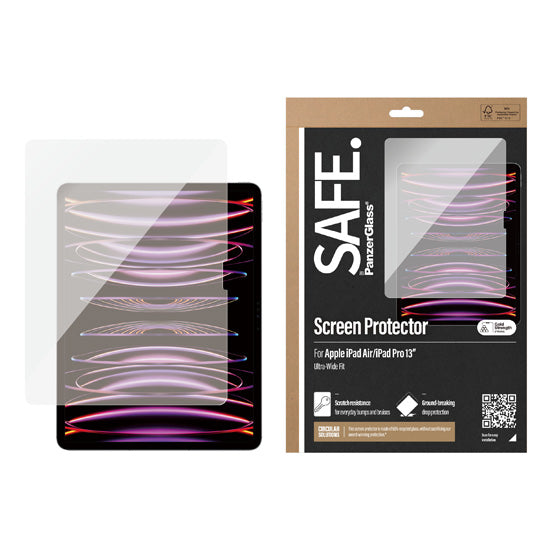 SAFE. by PanzerGlass® iPad Pro 13 (M4/M5) & iPad Air 13 (M2/M3/M4)