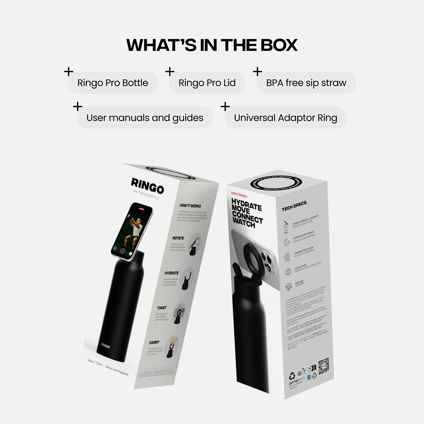 Ring Pro (710ml) Noir