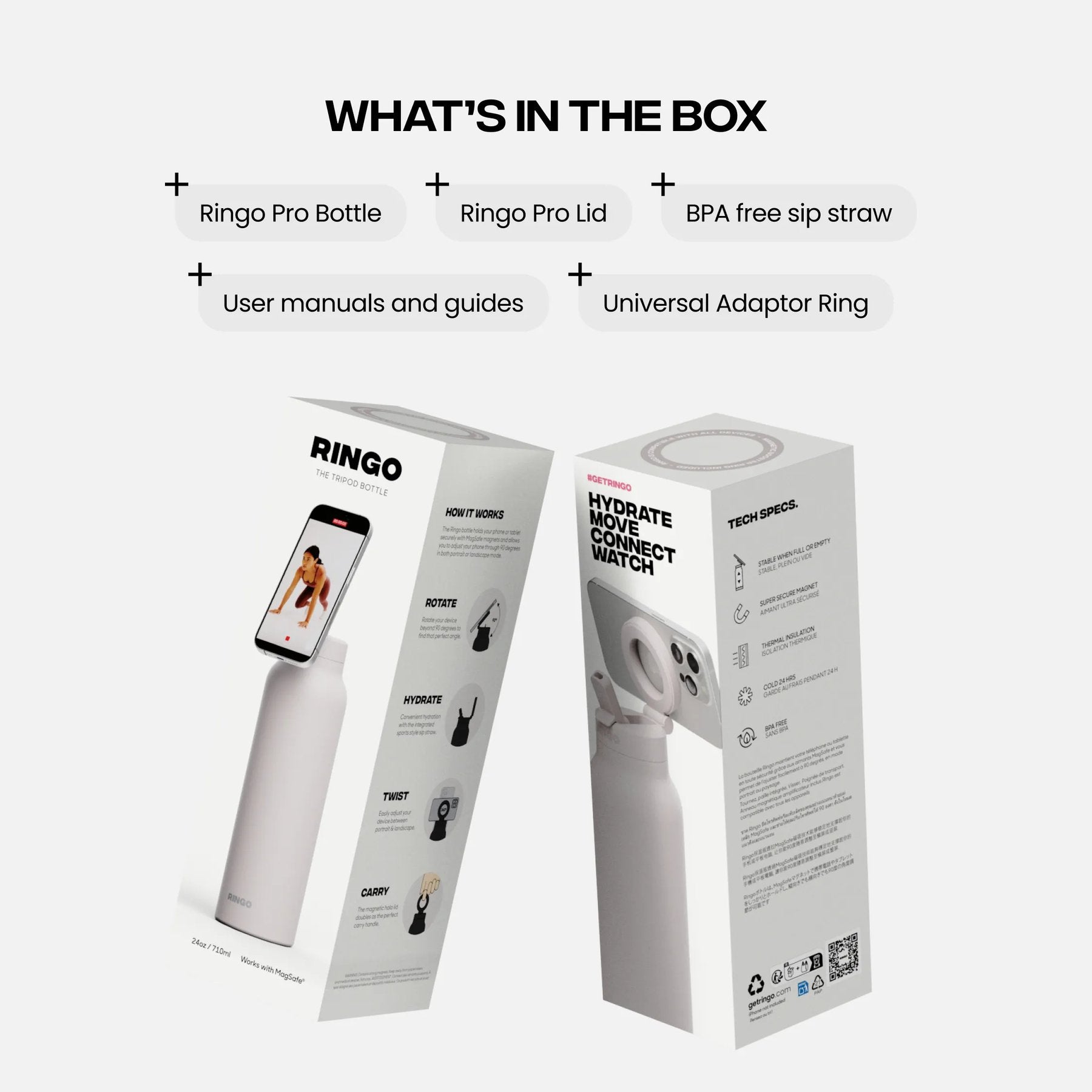 Ring Pro (710ml) Ivoire