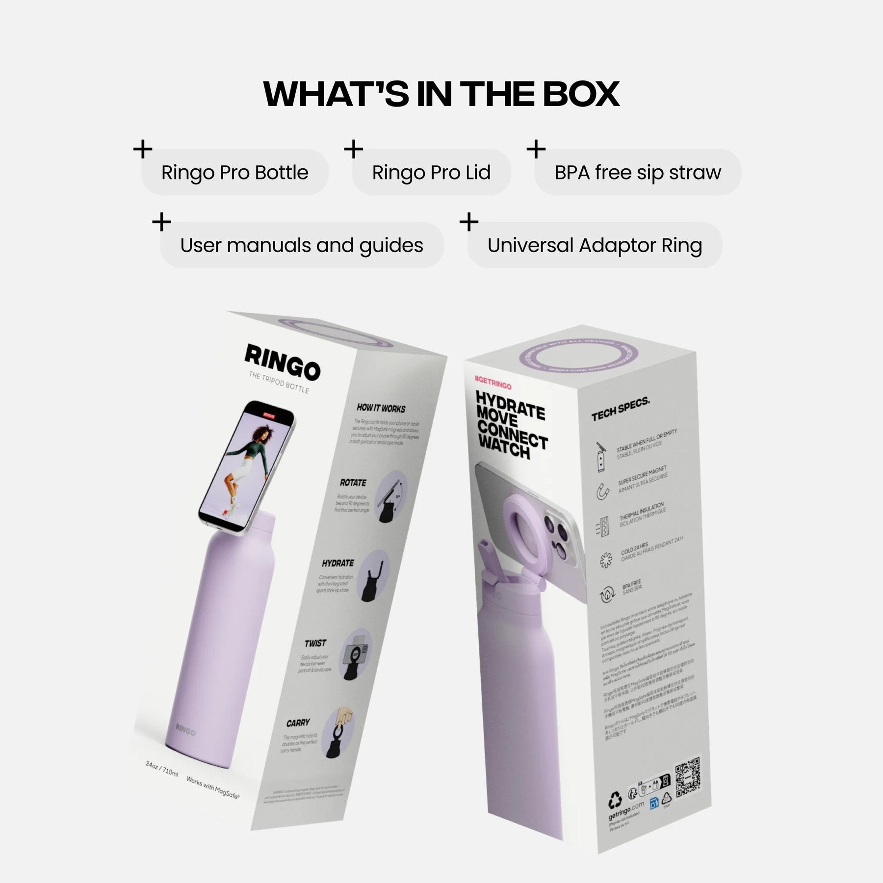 Ring Pro (710ml) Lila