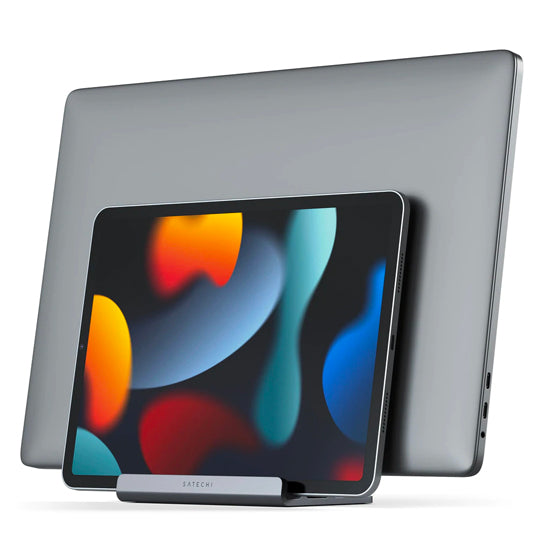 Double support vertical Space Gray