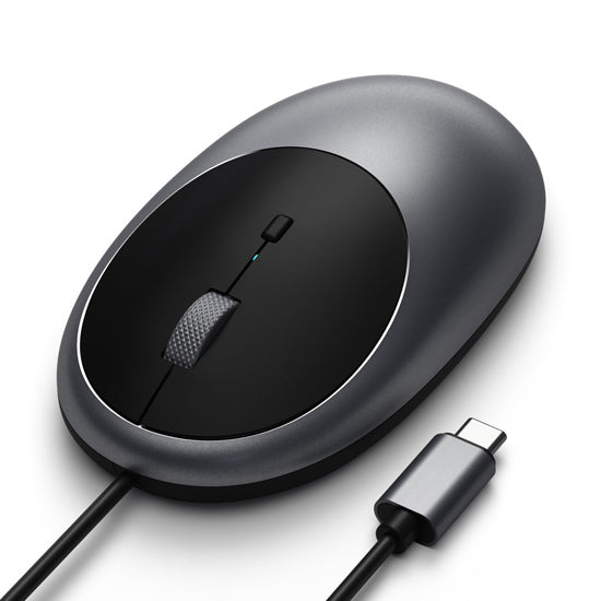 Souris filaire USB-C Space Gray