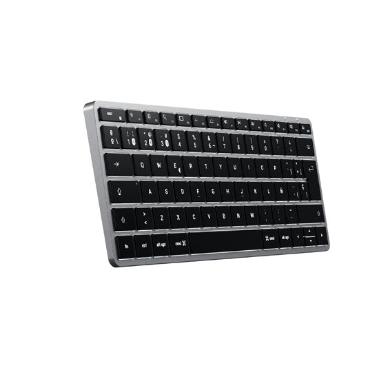 Clavier Espagnol Slim X1 Bluetooth USB-C Space Gray