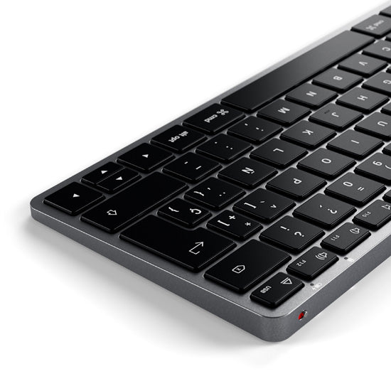 Clavier Espagnol Slim X1 Bluetooth USB-C Space Gray