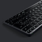 Clavier Espagnol Slim X1 Bluetooth USB-C Space Gray