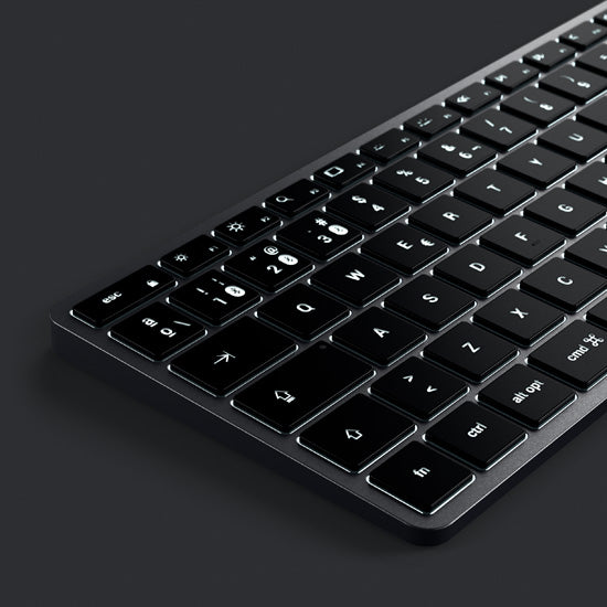 Clavier Espagnol Slim X1 Bluetooth USB-C Space Gray