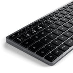Clavier Espagnol Slim X1 Bluetooth USB-C Space Gray