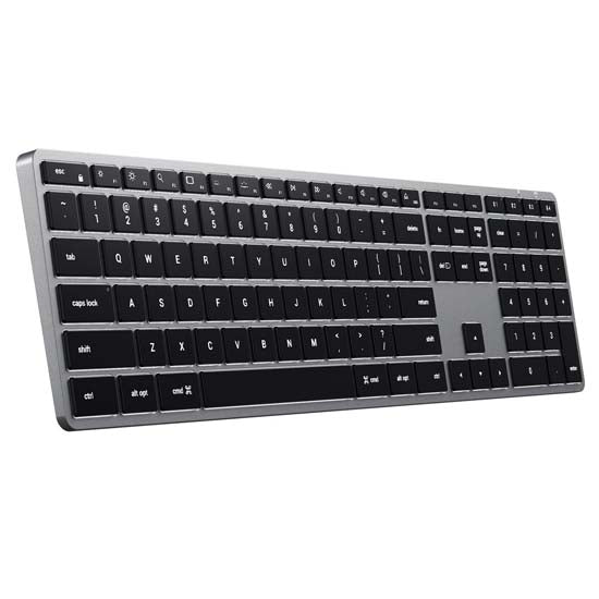 Clavier Slim X3 Bluetooth USB-C QWERTY - Space Gray