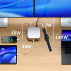 CubeDock™ Thunderbolt 5 avec boîtier SSD Silver