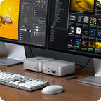 CubeDock™ Thunderbolt 5 avec boîtier SSD Silver
