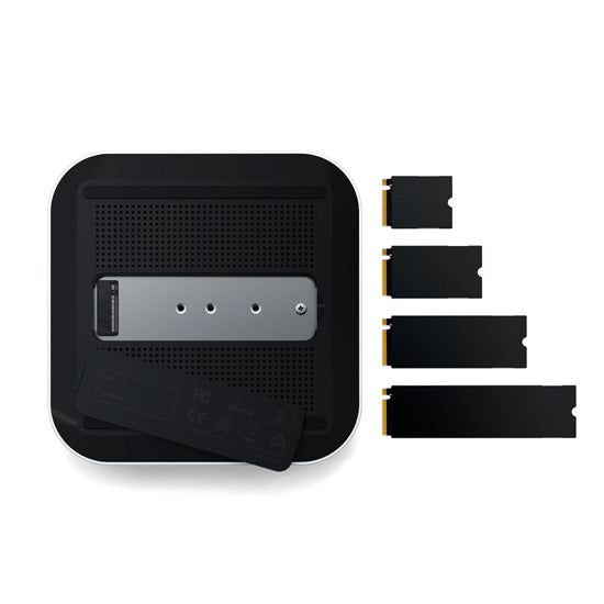 CubeDock™ Thunderbolt 5 avec boîtier SSD Silver