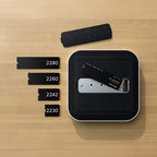 CubeDock™ Thunderbolt 5 avec boîtier SSD Silver