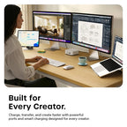 CubeDock™ Thunderbolt 5 avec boîtier SSD Silver