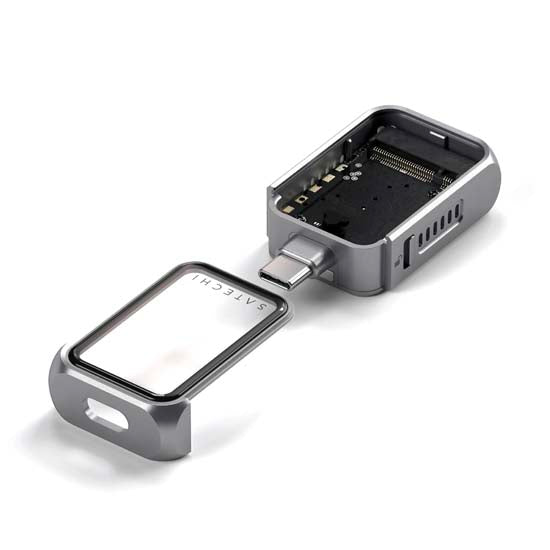 Boîtier USB-C Mini NVMe SSD Space Gray