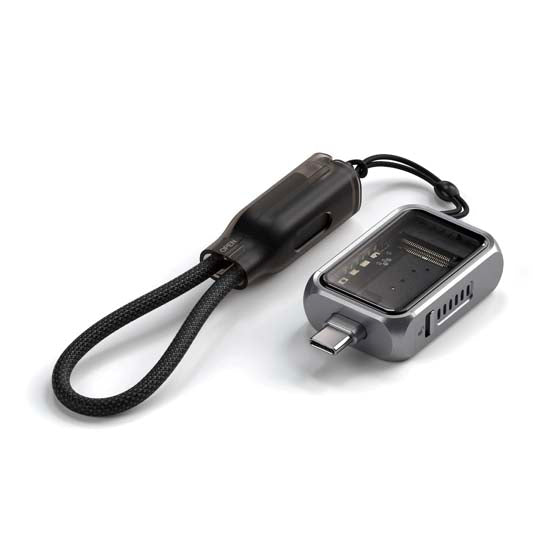 Boîtier USB-C Mini NVMe SSD Space Gray