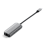 Hub USB-C 4-en-1 avec Ethernet Gigabit 2.5 Space Gray