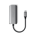 Hub USB-C 4-en-1 avec Ethernet Gigabit 2.5 Space Gray