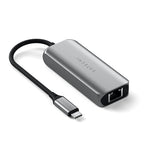 Hub USB-C 4-en-1 avec Ethernet Gigabit 2.5 Space Gray
