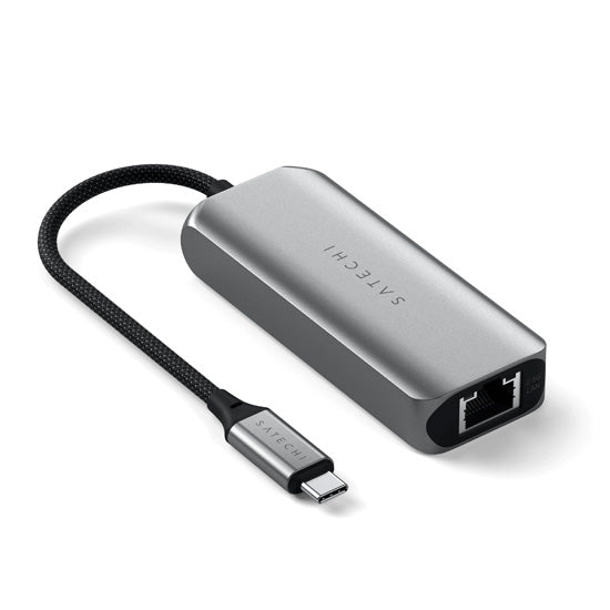 Hub USB-C 4-en-1 avec Ethernet Gigabit 2.5 Space Gray