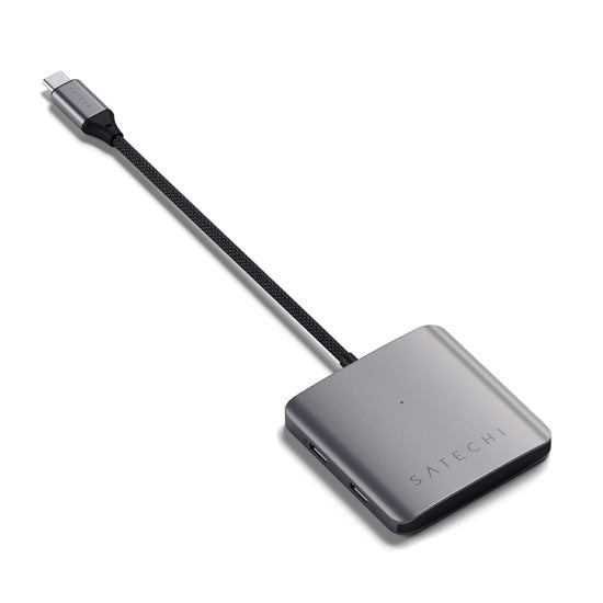 Hub 4-Port USB-C avec PD Space Gray