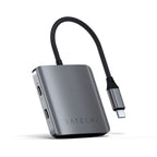 Hub 4-Port USB-C avec PD Space Gray