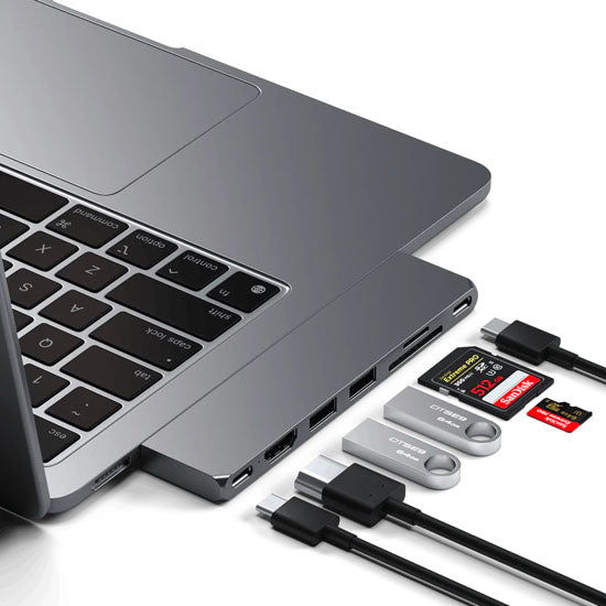 Hub Pro Slim USB-C Space Gray