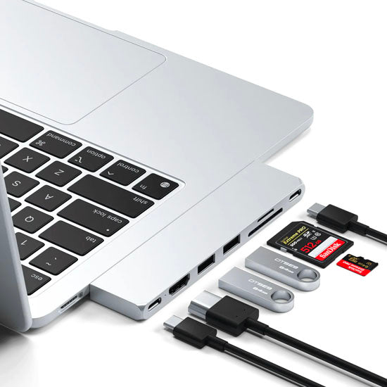 Hub Pro Slim USB-C Silver