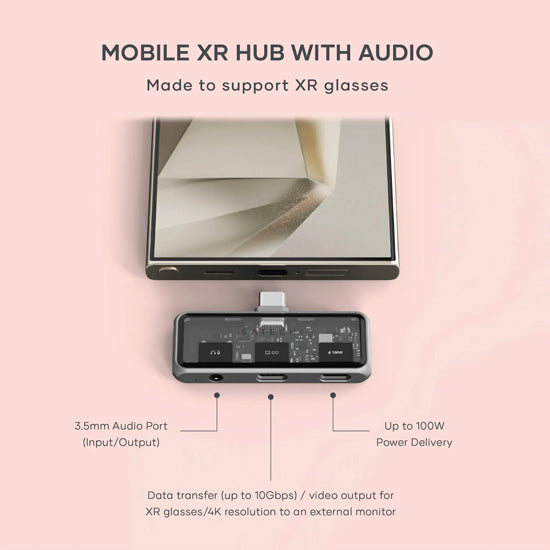 Hub XR Mobile avec Audio Space Gray