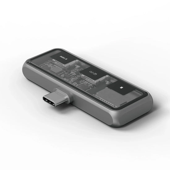 Hub XR Mobile avec lecteur microSD Space Gray