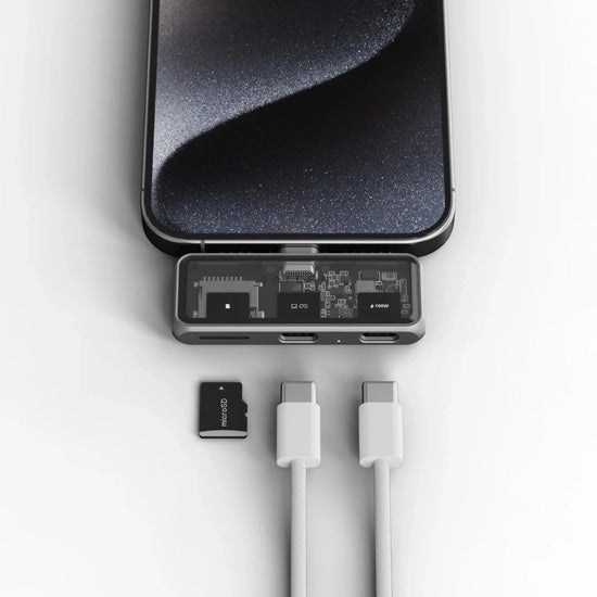 Hub XR Mobile avec lecteur microSD Space Gray