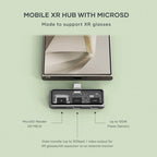 Hub XR Mobile avec lecteur microSD Space Gray