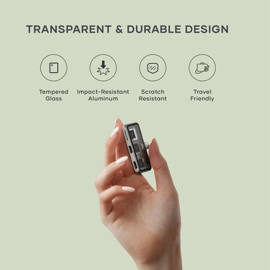 Hub XR Mobile avec lecteur microSD Space Gray