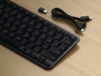 Clavier QWERTY sans fil SLIM EX1 Space Black