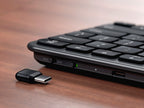 Clavier AZERTY sans fil SLIM EX1 Space Black