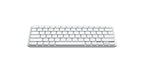 Clavier QWERTY sans fil SLIM EX1 Silver