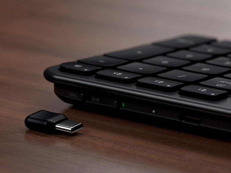Clavier AZERTY sans fil SLIM EX3 Space Black